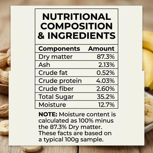 Delight Crunch Dried Banana 250g – Naturally Sweet Dried Fruit Snack